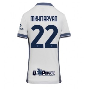 Inter Milan Henrikh Mkhitaryan #22 Udebanetrøje Dame 2024-25 Kort ærmer